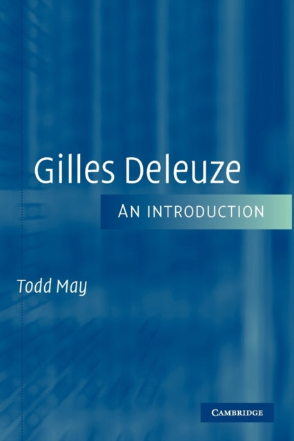 Book cover of: Gilles Deleuze