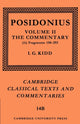 Book cover of: Posidonius: Fragments: Volume 2, Commentary, Part 2. By: Posidonius of Apamea, of Rhodes
