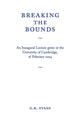 Book cover of: Breaking the Bounds