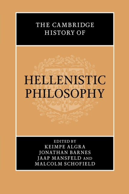 Book cover of: Cambridge History of Hellenistic Philosophy