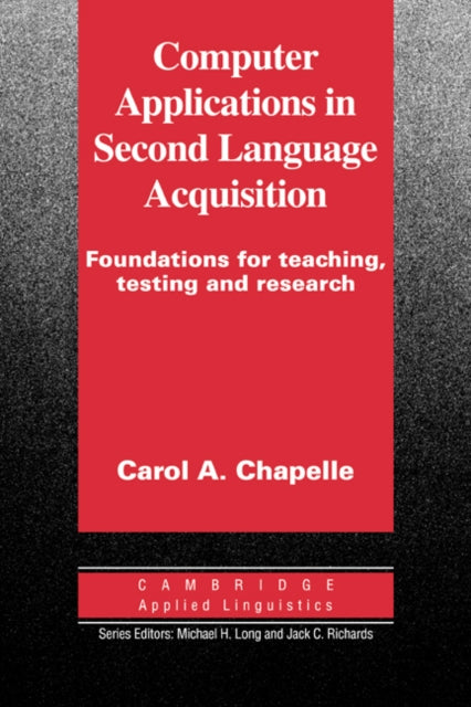 Book cover of: Computer Applications in Second Language Acquisition