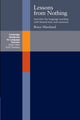 Book cover of: Lessons from Nothing