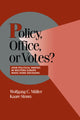 Book cover of: Policy, Office, or Votes?. By: Wolfgang C. M^D"uller