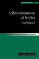 Book cover of: Self-Determination of Peoples. By: Antonio Cassese