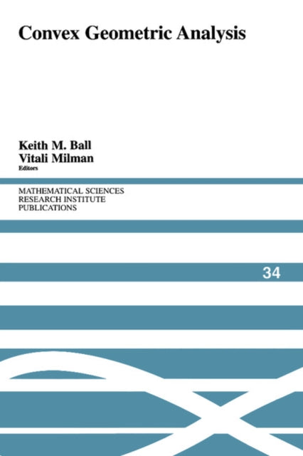 Book cover of: Convex Geometric Analysis