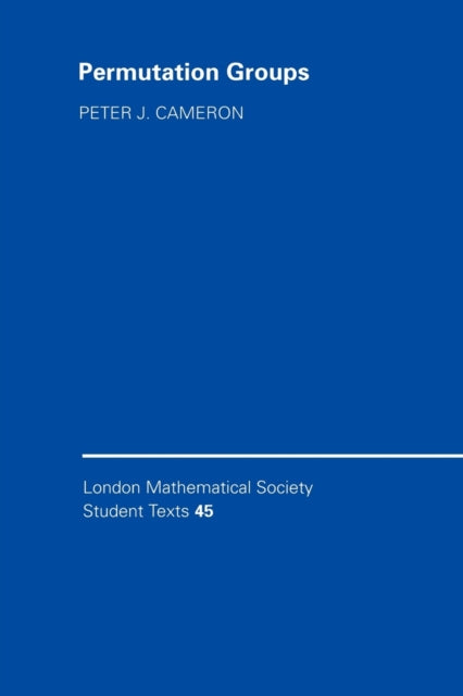 Book cover of: Permutation Groups