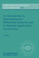 Book cover of: Introduction to Noncommutative Differential Geometry and its Physical Applications