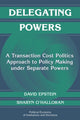 Book cover of: Delegating Powers. By: David Epstein