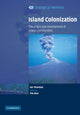 Book cover of: Island Colonization. By: Ian Thornton