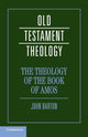 Book cover of: Theology of the Book of Amos. By: Barton, John
