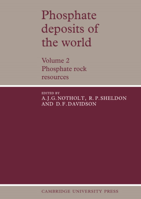 Book cover of: Phosphate Deposits of the World: Volume 2, Phosphate Rock Resources