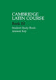 Book cover of: Cambridge Latin Course 3 Student Study Book Answer Key. By: Cambridge School Classics Project
