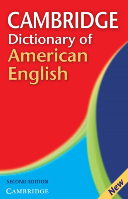 Book cover of: Cambridge Dictionary of American English. By: Carol-June Cassidy