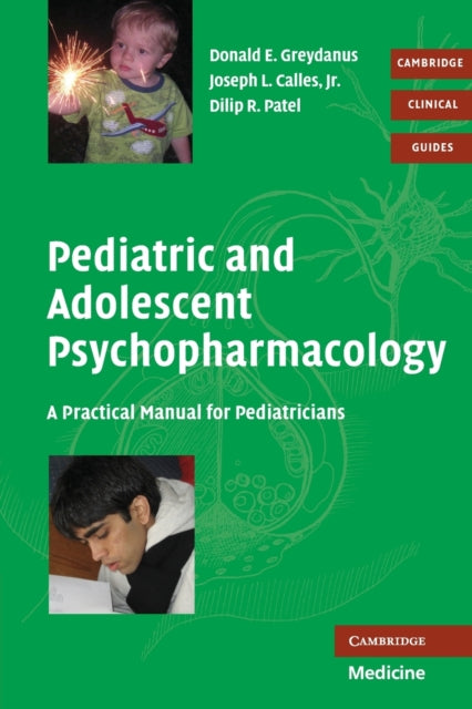 Book cover of: Pediatric and Adolescent Psychopharmacology. By: Donald E. Greydanus