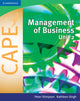 Book cover of: Management of Business for CAPE® Unit 2: Volume 2
