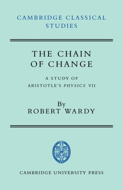 Book cover of: Chain of Change. By: Robert Wardy