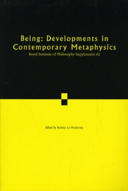 Book cover of: Being: Developments in Contemporary Metaphysics