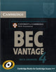 Book cover of: Cambridge BEC 4 Vantage Student's Book with answers