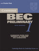 Book cover of: Cambridge BEC Preliminary 1. By: University of Cambridge Local Examinations Syndicate