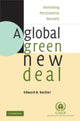 Book cover of: Global Green New Deal. By: Edward Barbier