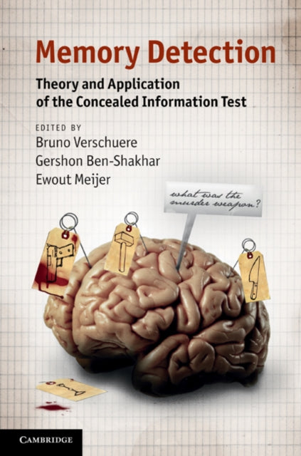 Book cover of: Memory Detection. By: Bruno Verschuere