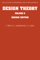 Book cover of: Design Theory: Volume 2