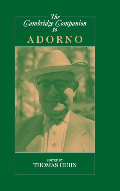 Book cover of: Cambridge Companion to Adorno