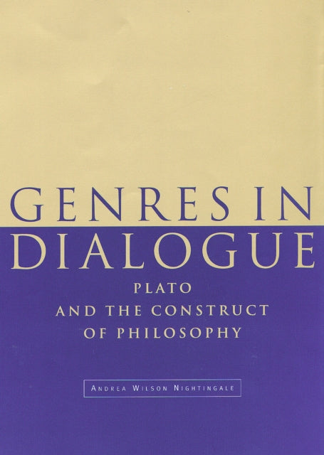 Book cover of: Genres in Dialogue. By: Andrea Wilson Nightingale