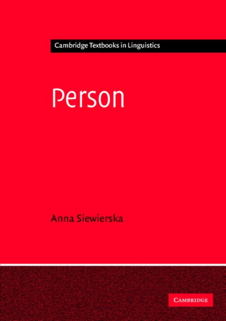 Book cover of: Person