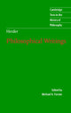 Book cover of: Herder: Philosophical Writings. By: Johann Gottfried Herder