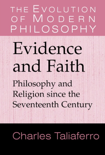 Book cover of: Evidence and Faith
