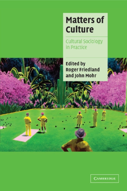 Book cover of: Matters of Culture