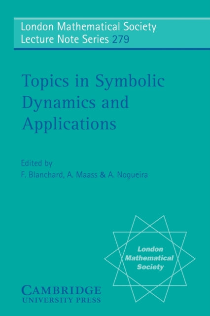 Book cover of: Topics in Symbolic Dynamics and Applications