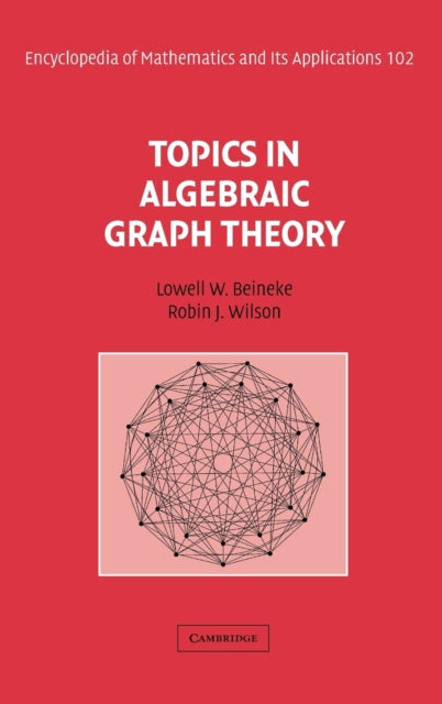 Book cover of: Topics in Algebraic Graph Theory