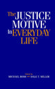 Book cover of: Justice Motive in Everyday Life