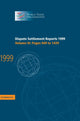 Book cover of: Dispute Settlement Reports 1999: Volume 3, Pages 949-1439. By: World Trade Organization