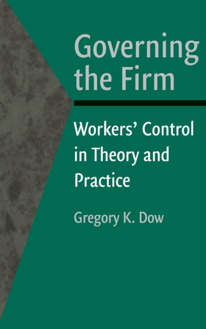 Book cover of: Governing the Firm