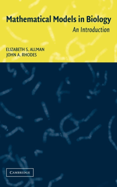 Book cover of: Mathematical Models in Biology. By: Elizabeth S. Allman