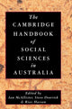 Book cover of: Cambridge Handbook of Social Sciences in Australia