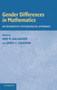 Book cover of: Gender Differences in Mathematics