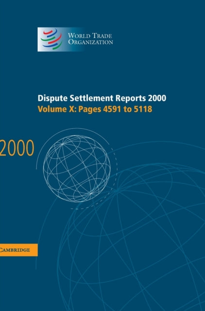 Book cover of: Dispute Settlement Reports 2000. By: World Trade Organization