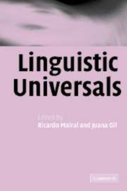 Book cover of: Linguistic Universals