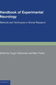 Book cover of: Handbook of Experimental Neurology