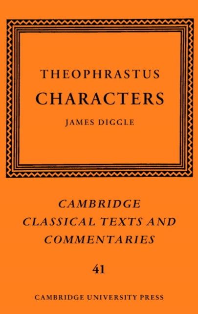 Book cover of: Theophrastus: Characters. By: Paracelsus