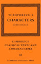 Book cover of: Theophrastus: Characters. By: Paracelsus