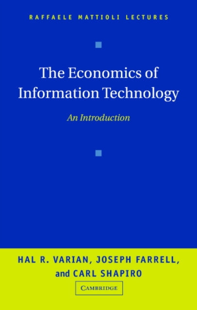 Book cover of: Economics of Information Technology. By: Hal R. Varian