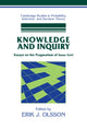 Book cover of: Knowledge and Inquiry. By: Erik J. Olsson