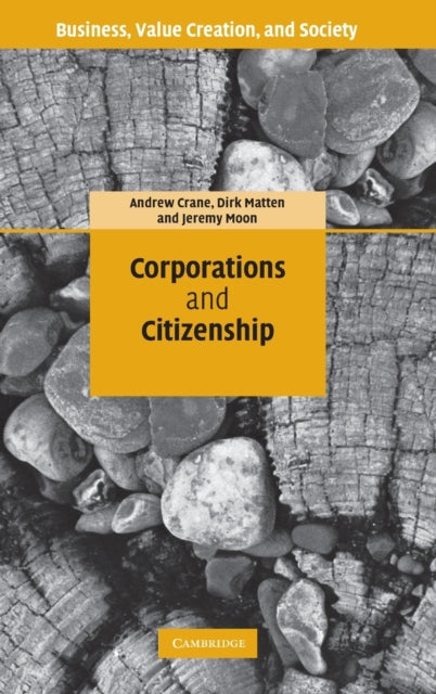 Book cover of: Corporations and Citizenship. By: Andrew Crane