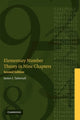 Book cover of: Elementary Number Theory in Nine Chapters. By: James J. Tattersall