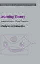 Book cover of: Learning Theory. By: Felipe Cucker